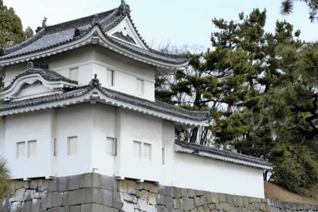 京都のお城の外観